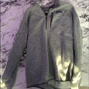 Gray Patagonia sweater